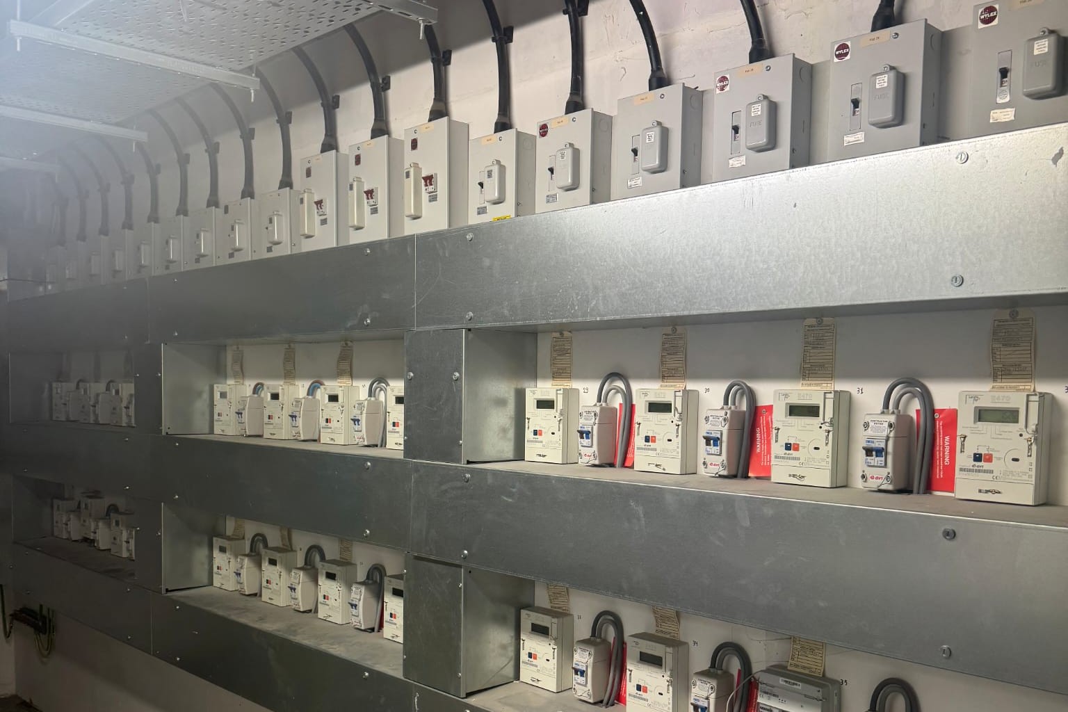 Reliable and professional commercial electrical services by PTM Plumbing & Electrical. From office wiring and lighting to maintenance and safety inspections — we power your business safely and efficiently. Call 07492 242 425 today!